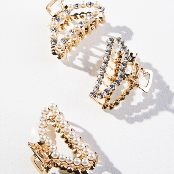 Anthropologie Hair Mini Claw Clips - Picture 1 of 2